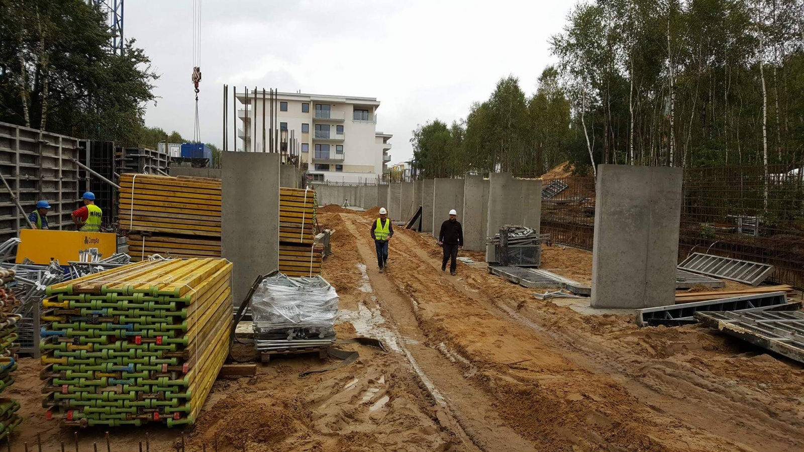 Fotorelacja z budowy III etapu inwestycji - 06.09.2017