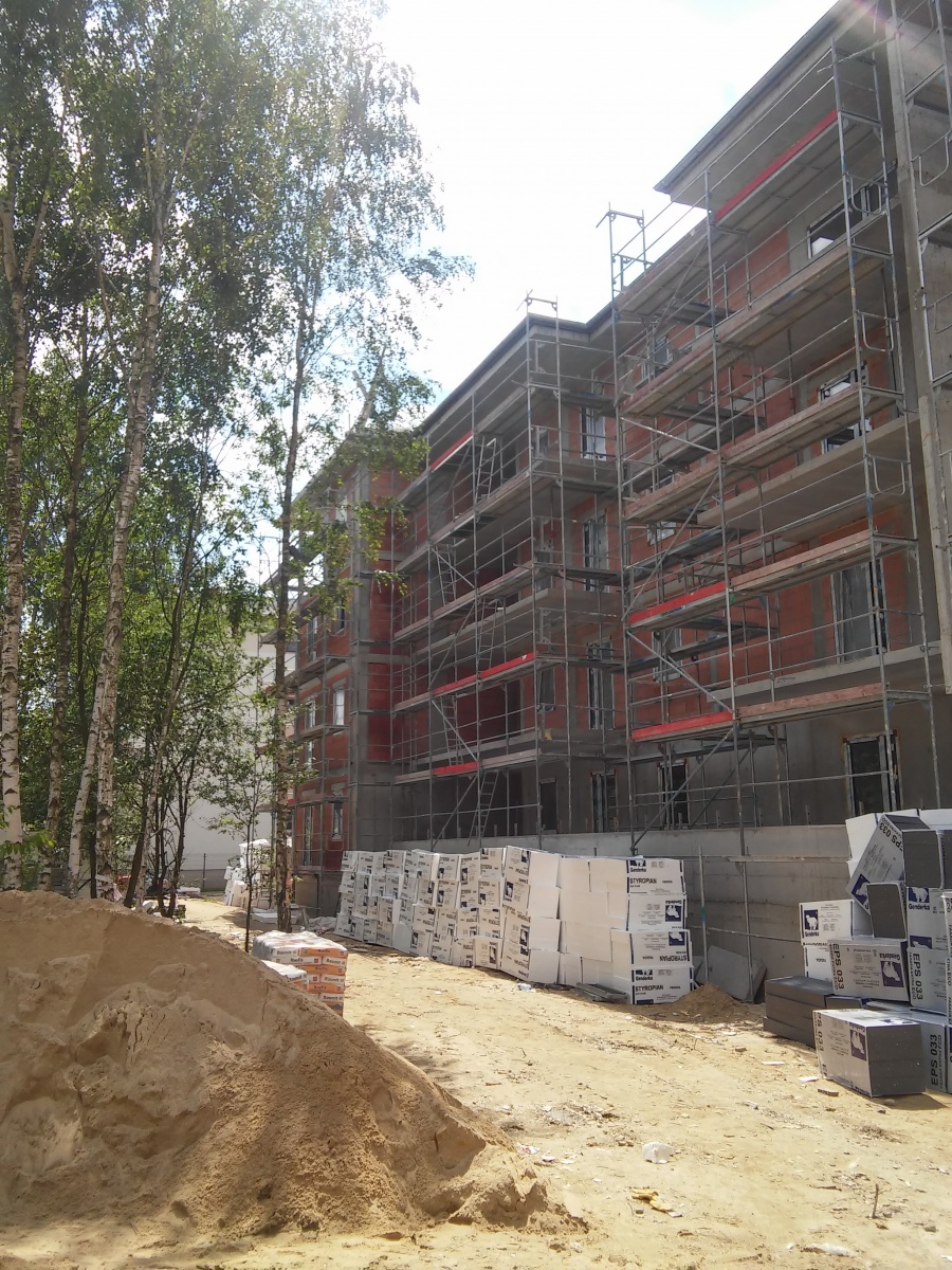 Fotorelacja z budowy II etapu inwestycji - 18.07.2017 r.