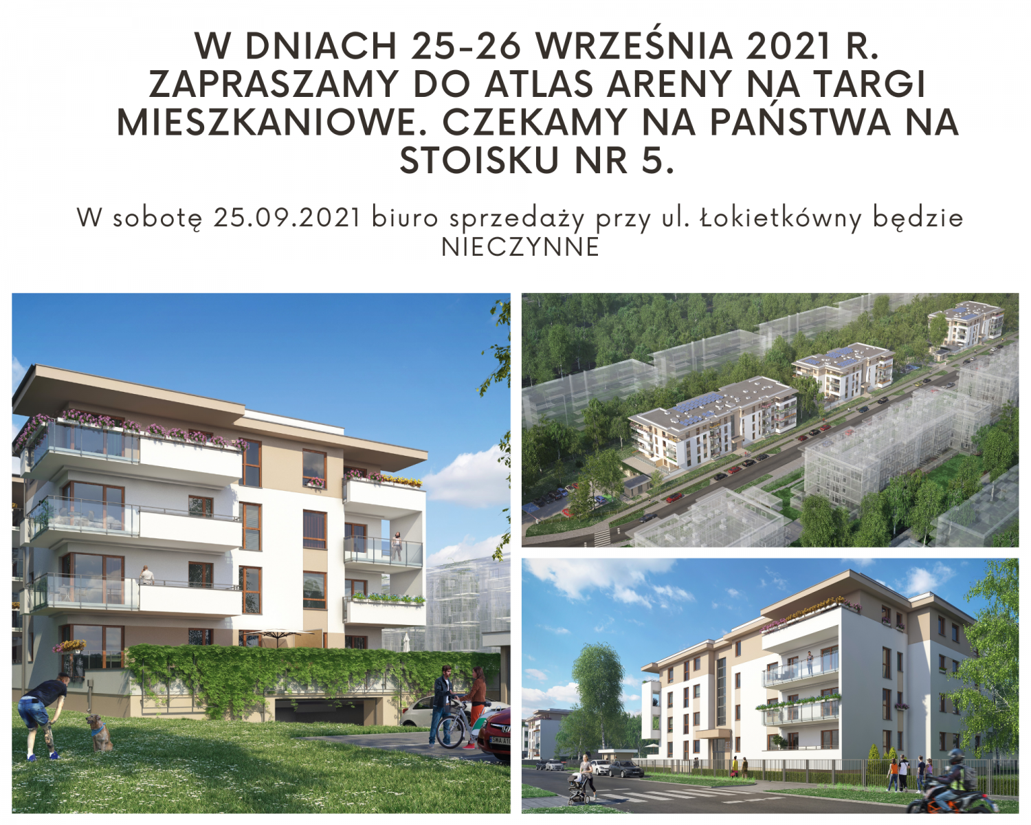 Zapraszamy na Targi Mieszkaniowe