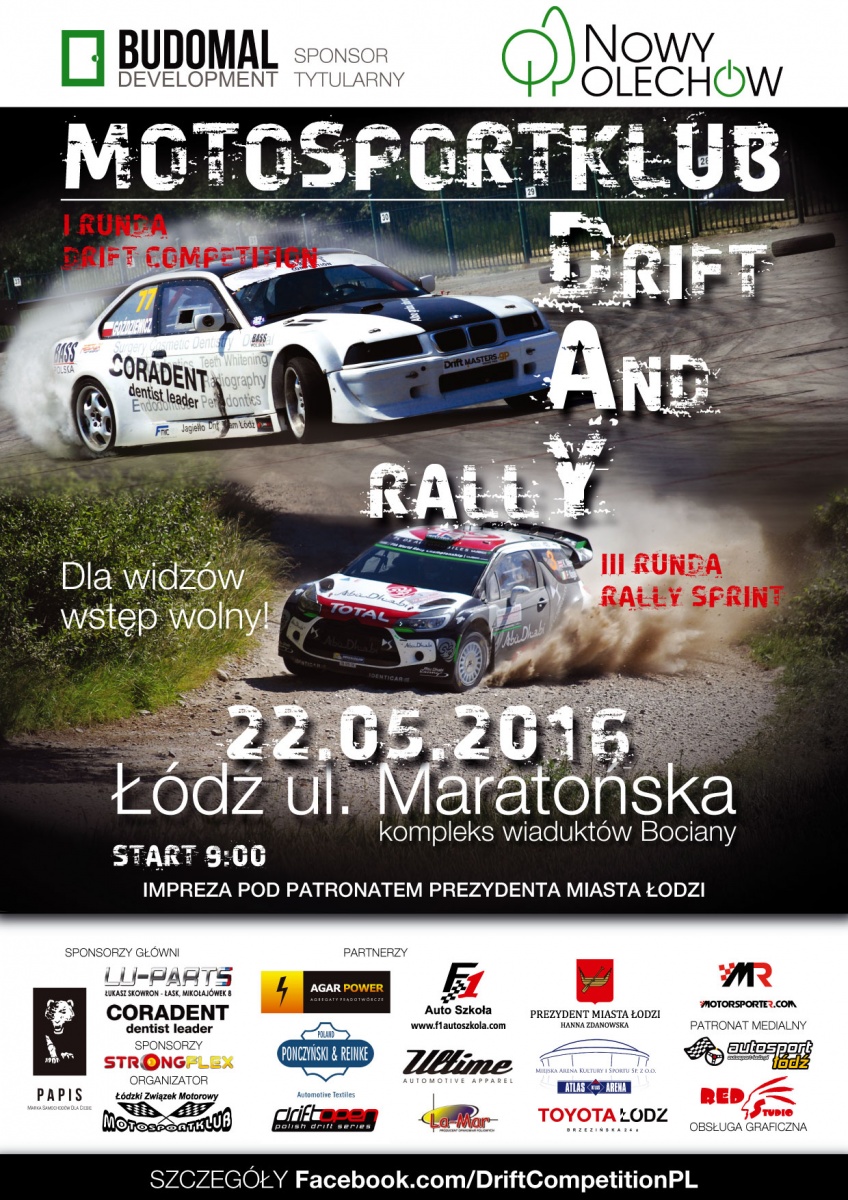 Zaproszenie na Motosportklub DAY 22.05.2016