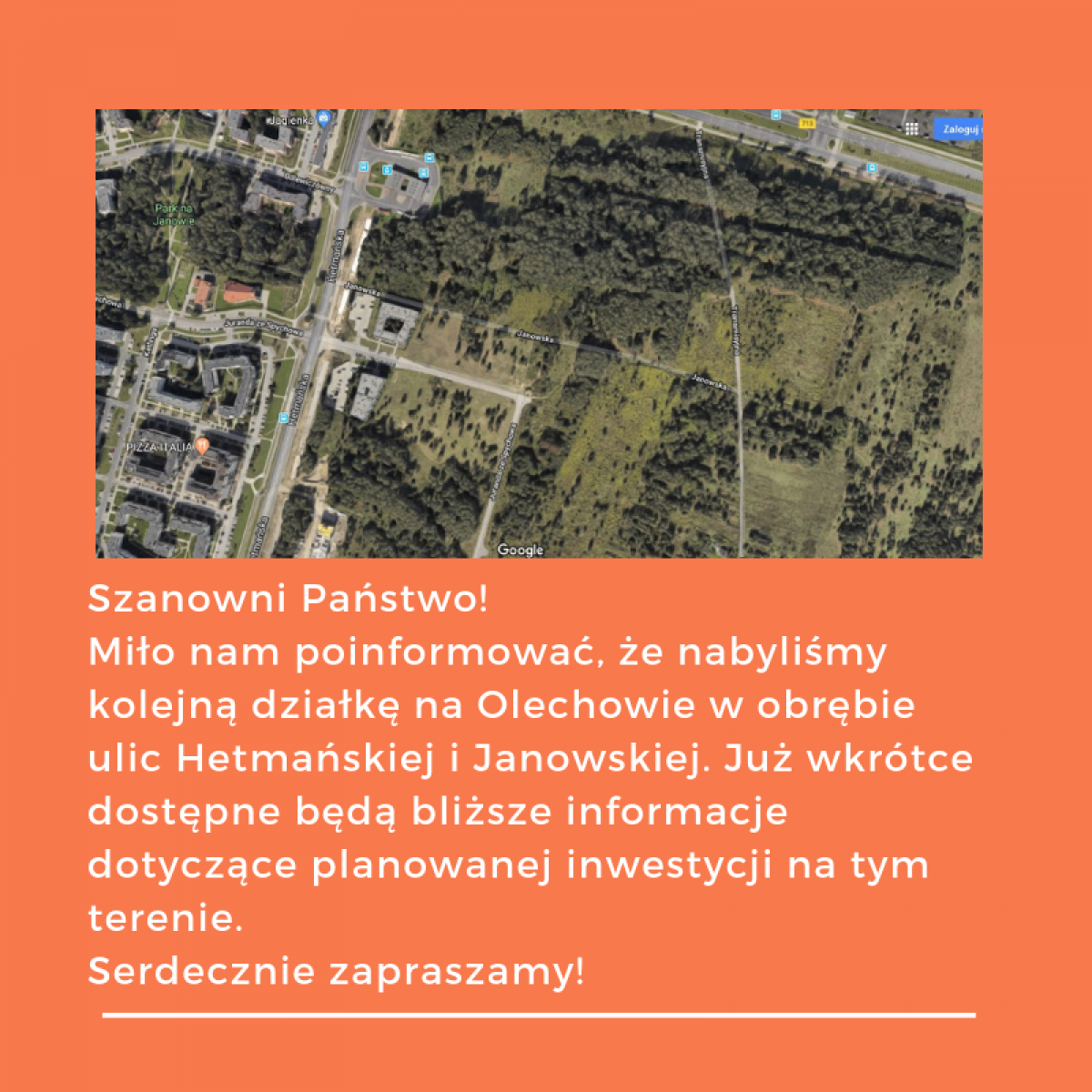 Już wkrótce nowa inwestycja Budomal Development