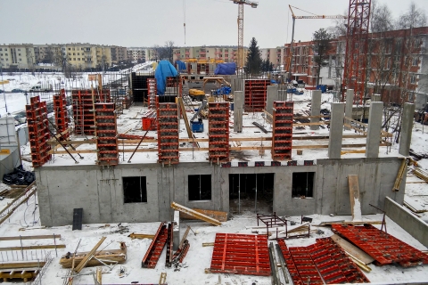 Fotorelacja z budowy II etapu inwestycji - 09.02.2017 r.