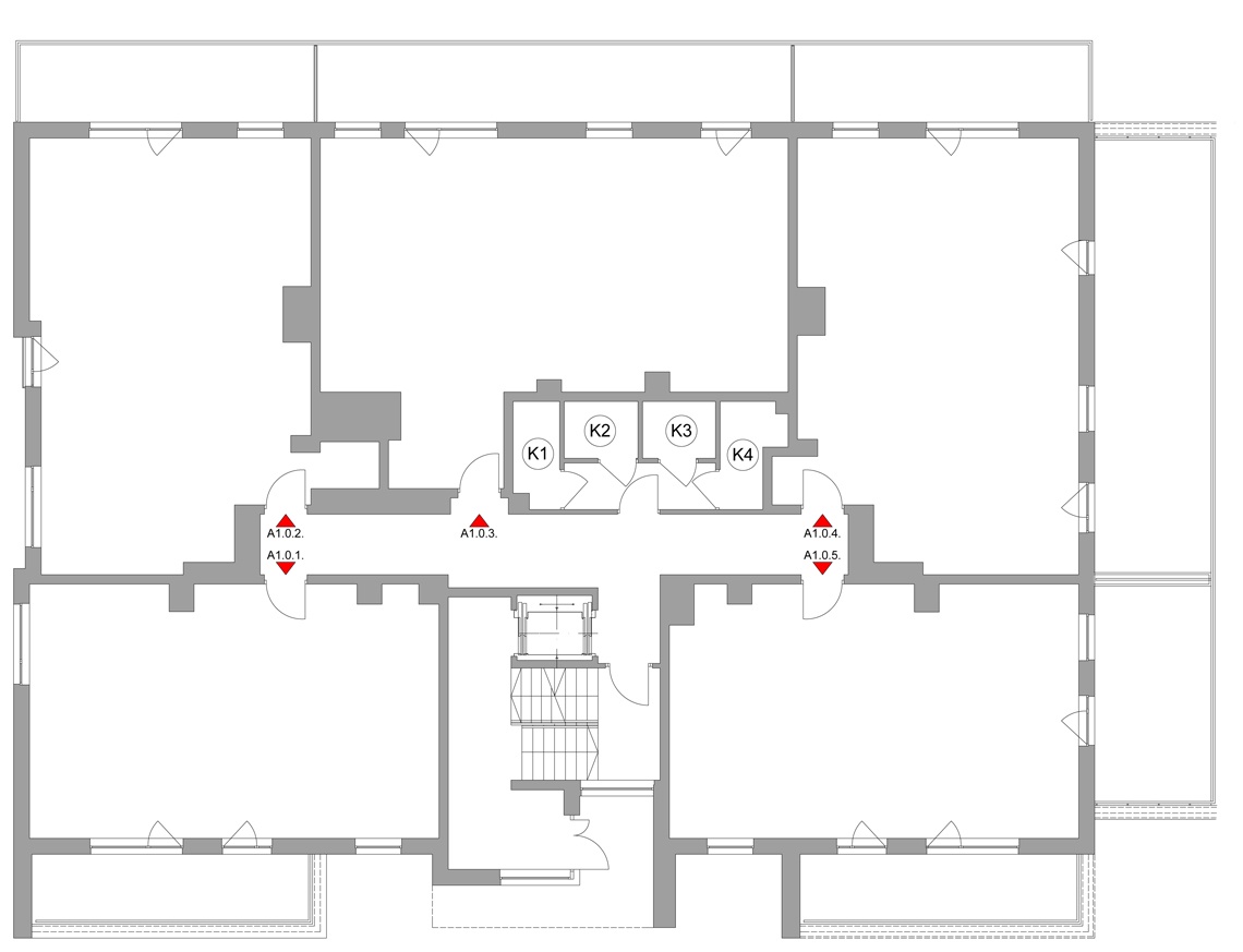 Budynek A1 - Parter