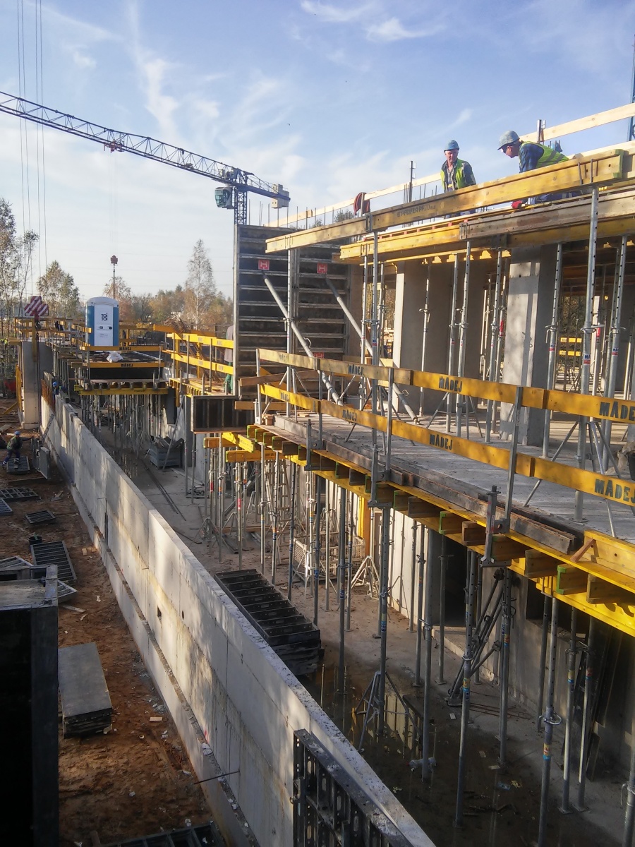 Fotorelacja z budowy III etapu inwestycji - 18.10.2017